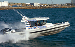 10m Naiad 'TW152' police pursuit vessel